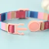 Personalized Cat Collar Quick Release Puppy Kitten Collars Adjustable Pet Necklace With Engraved ID Tag Bell For Small Dogs Cats 4