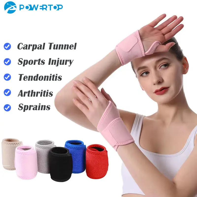 

1Pcs Wrist Brace Carpal Tunnel for Men Women,Adjustable Wrist Support Brace for Tendinitis,Compression Wrist Wrap for Sports