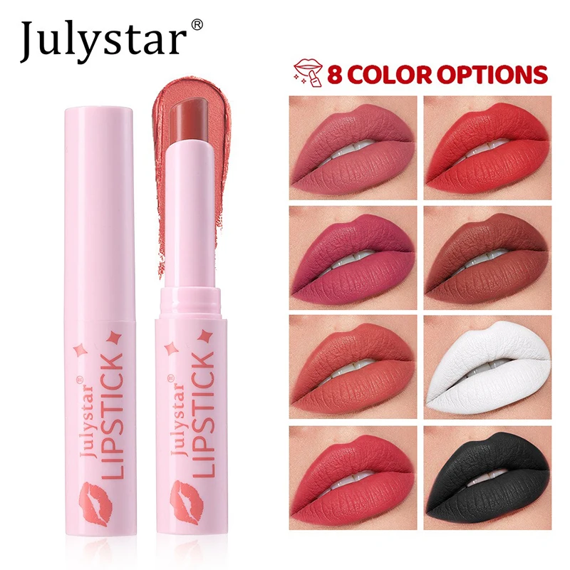 Velvet Matte Lipstick Long Lasting Waterproof Moisturising Lip Gloss_voghion.com