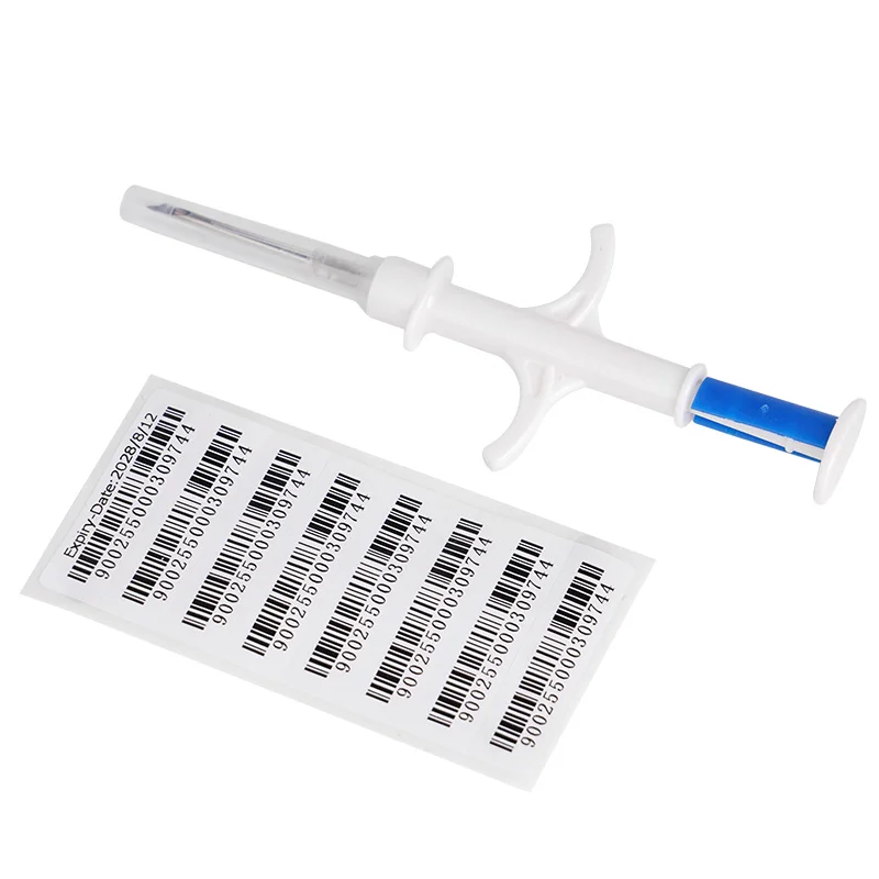 5/10pcs Animal Microchip Syringe ID Implant Pet Chip ISO11784/85 FDX-B RFID Injection Pet Microchip for Dog Cat Identification