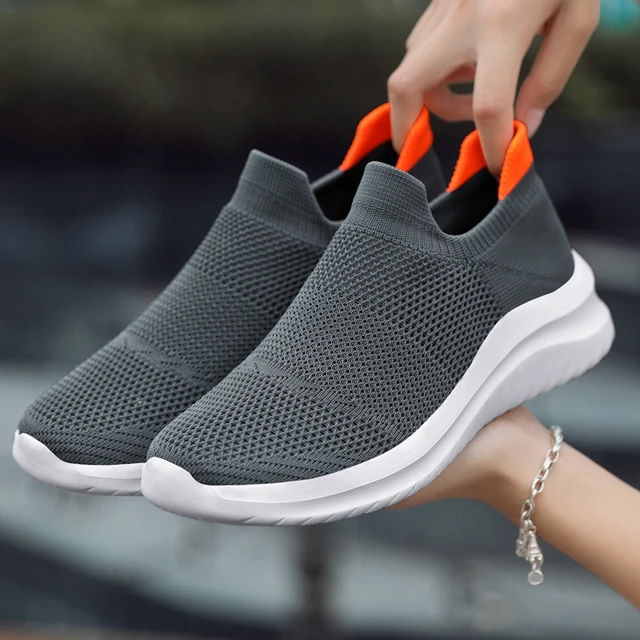 Zapatos informales para hombre mujer, Zapatillas cómodas para caminar, calcetín, Tenis, gran oferta - AliExpress