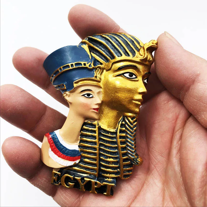 Egypt 3D Pharaoh Myth Refrigerator Magnets Bottle Opener Fridge Magnetic Decoration Articles Handicraft