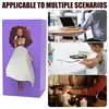 Home Tissue Box Holder Lady Skirt Short Skirt Girl Tissue Box Tissue Cover For Countertop Living Room Bedroom 5