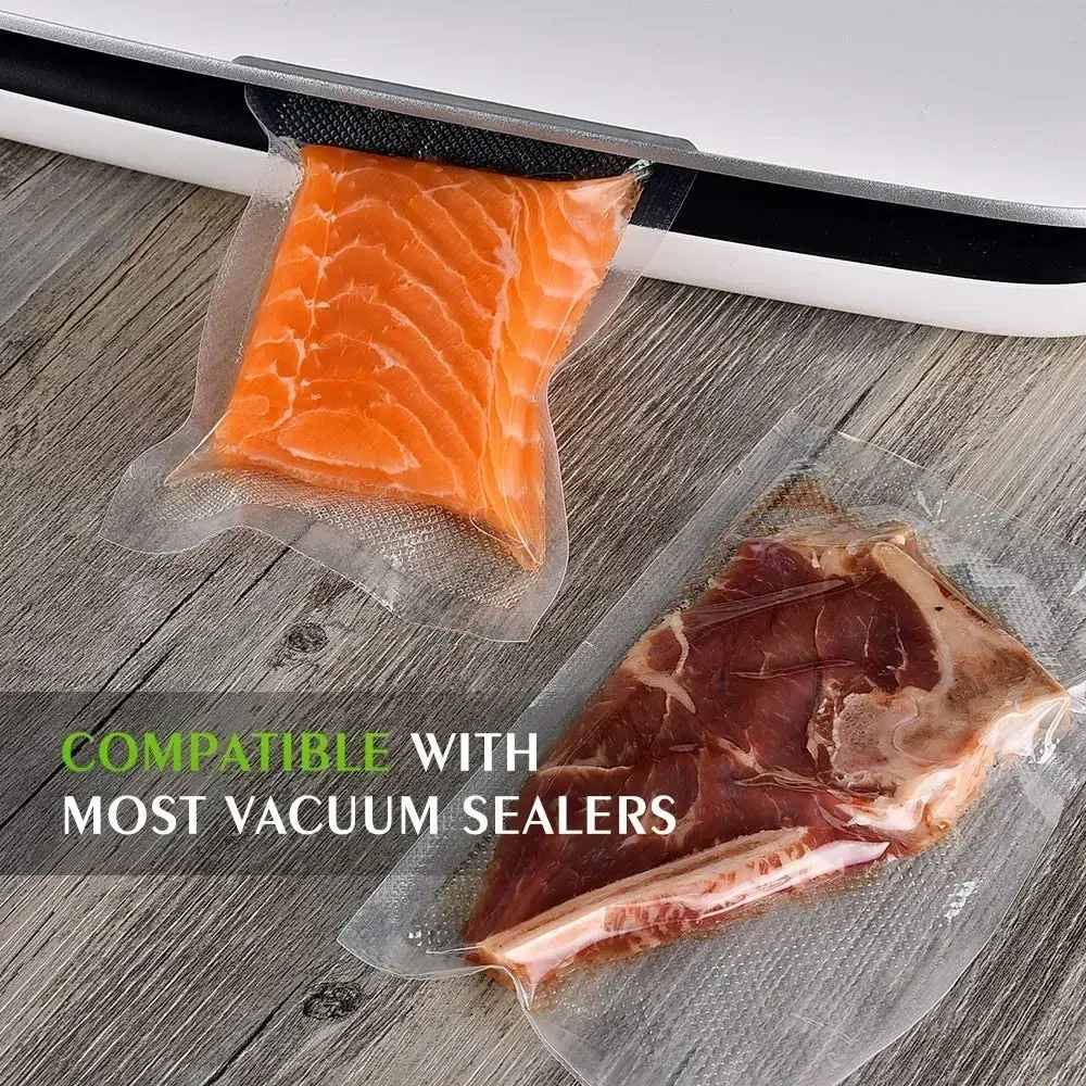 50pcs/Lot BPA-Free Food Vacuum Plastic Sealing Bags Food Preservation Sealed Bag Household Reusable Vacuum Sealer Bag fresh keeping bags plastic food storage bags vacuum seal bags vacuum bags food storage bags