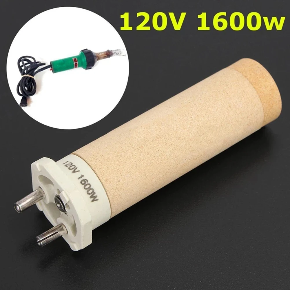 Plastic Welding Iron Heating S 120V 1600W Ceramic Core For Leister 100.689 Handheld Hot Air Welder Tool