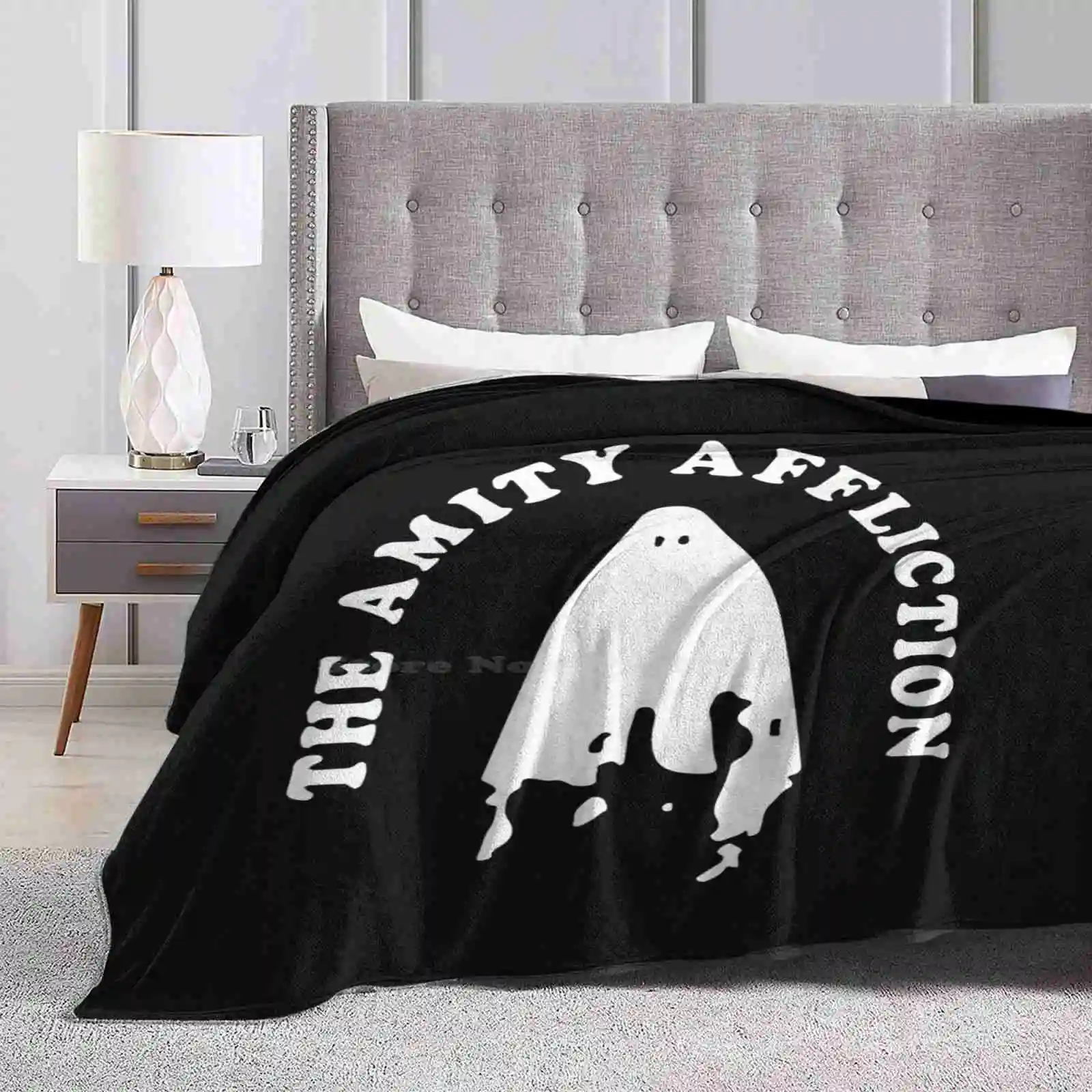 

Новое поступление, модное удобное теплое фланелевое одеяло Amity с металлическим сердечником, тяжелый металлический поглощающий удар