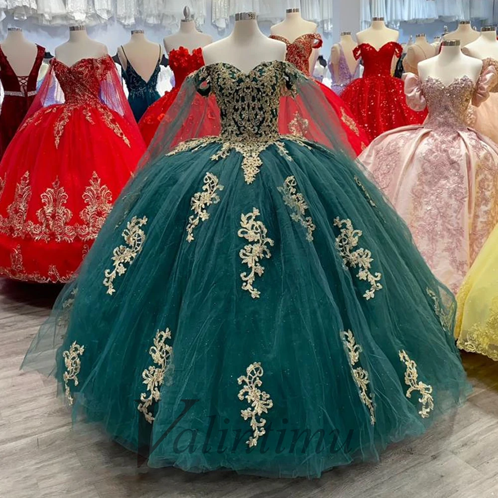 Valintimu Quinceanera Corset Princess Ball Gown For Birthday Appliques Beads Made Backless Illusion Vestido De 15 Anos quinceanera dresses