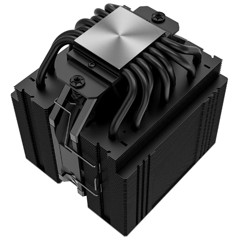 

SE-207-XT тонкий черный 7 тепловых трубок, охлаждающий кулер для процессора, радиатор с двумя вентиляторами для AMD 1700 Am4 2011