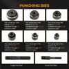 Manual Hydraulic Hole Opener Tool Set with 6 Molds (22mm 27.5mm 34mm 43mm 49mm 60mm ) Hydraulic Punching Drilling Machine 5