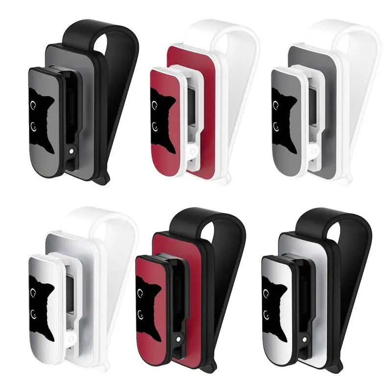 

Держатель очков для автомобиля, креативный металлический держатель для очков, новейший зажим для солнцезащитного козырька, зажим для очков для интерьера автомобиля, застежка для карт и билетов