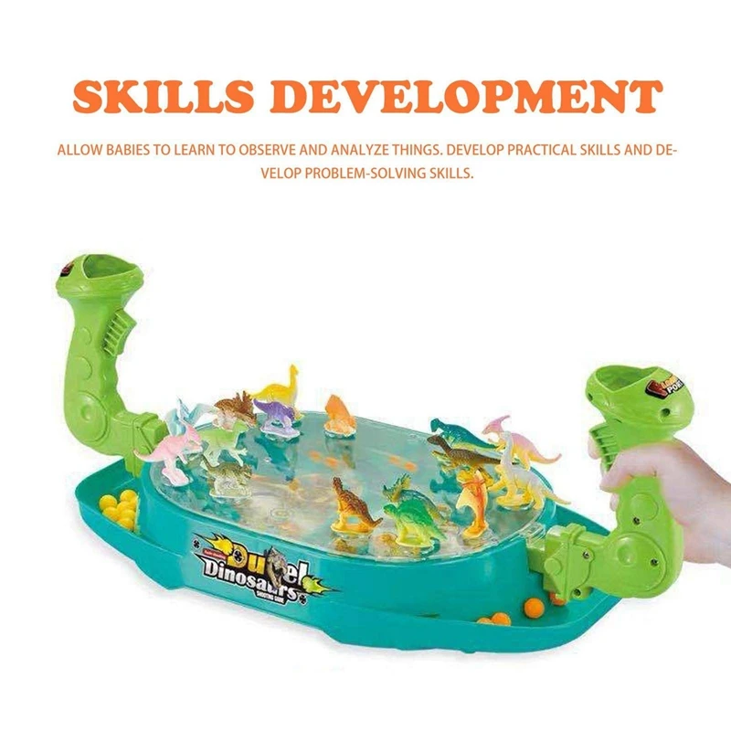 Marble Rush And Dinosaur Bounce Parent-Child Interactive Fashion Creative Party Game Board Funny Indoor Game Toy For Kid 4