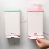 Bathroom Napkin Holder Wall Mount Paper Towel Dispenser Multifunctional Sanitary Napkin Storage Box Restroom Cotton Swab 4