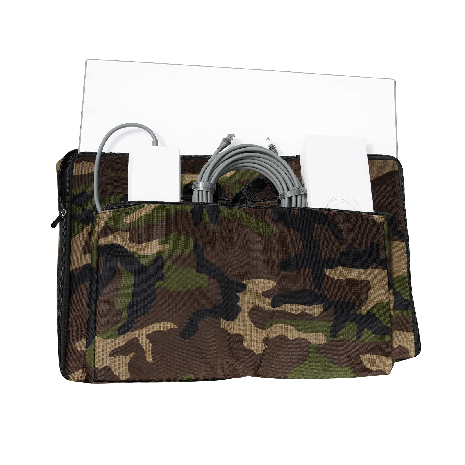 Superbat Camouflage Storage Bag 62x40x5cm 600D Oxford Cloth for Starlink Kit Gen3 Starlink Similarly Sized Items