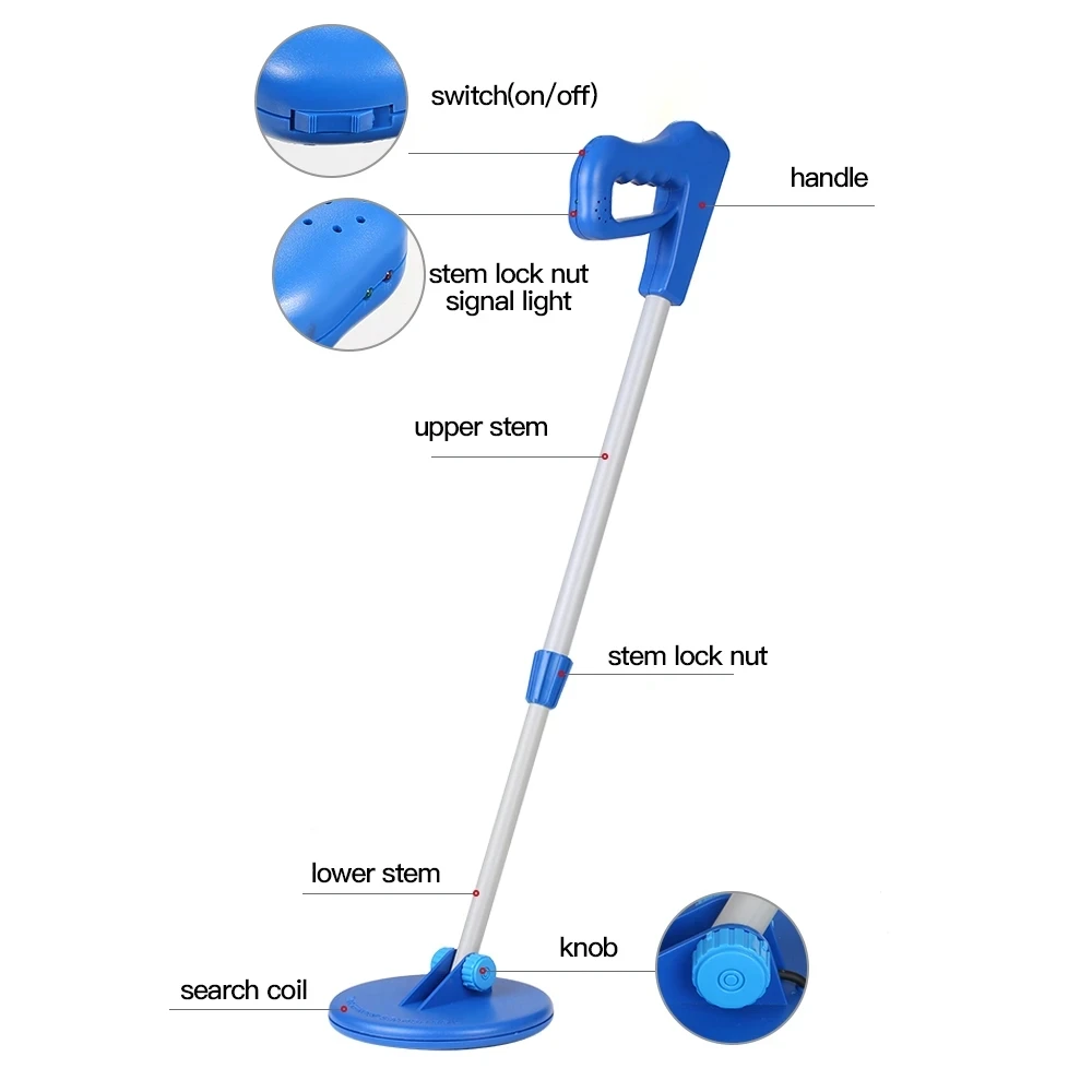 Профессиональный ручной подземный металлоискатель MD4030 Профессиональный ручной подземный металлоискатель MD4030