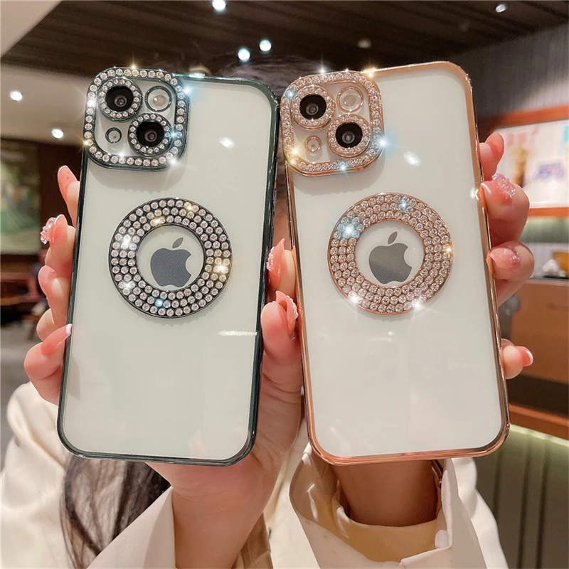 Nuova Custodia Trasparente Di Lusso Con Glter Bling Per - Foto 7