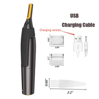 Tondeuse Électrique Multifonction pour Poils de Nez, Rasoir d'Oreille, Épilateur, Coupe-Sourcils, Rasoir Miniature pour Hommes 6