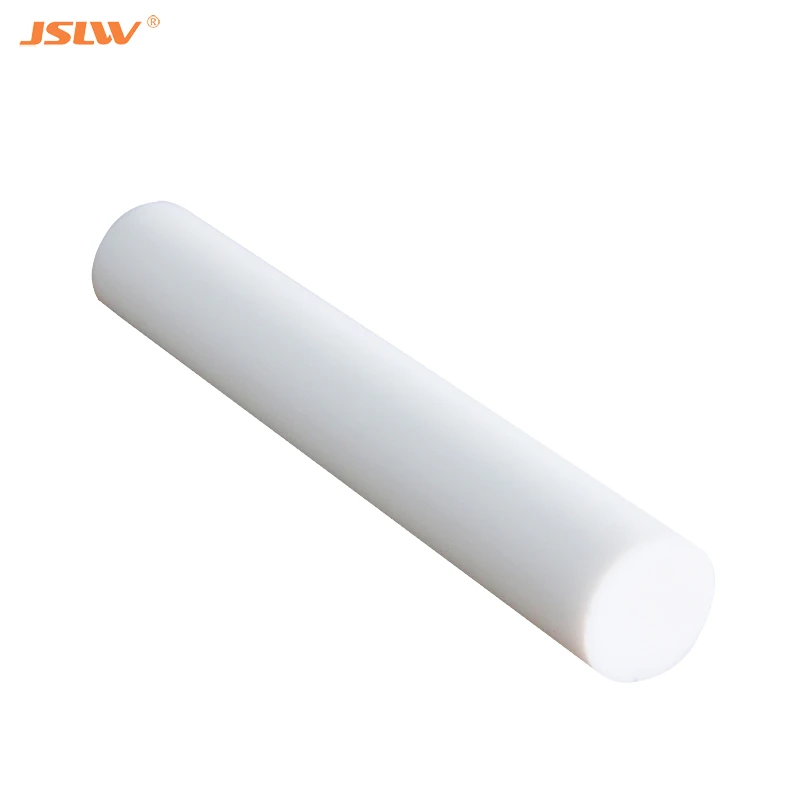 Baixa fricção de alta temperatura resistente PTFE barras redondas Polytetrafluoroethylene Rods favorável ao meio ambiente não-tóxico DIY F4 Bar