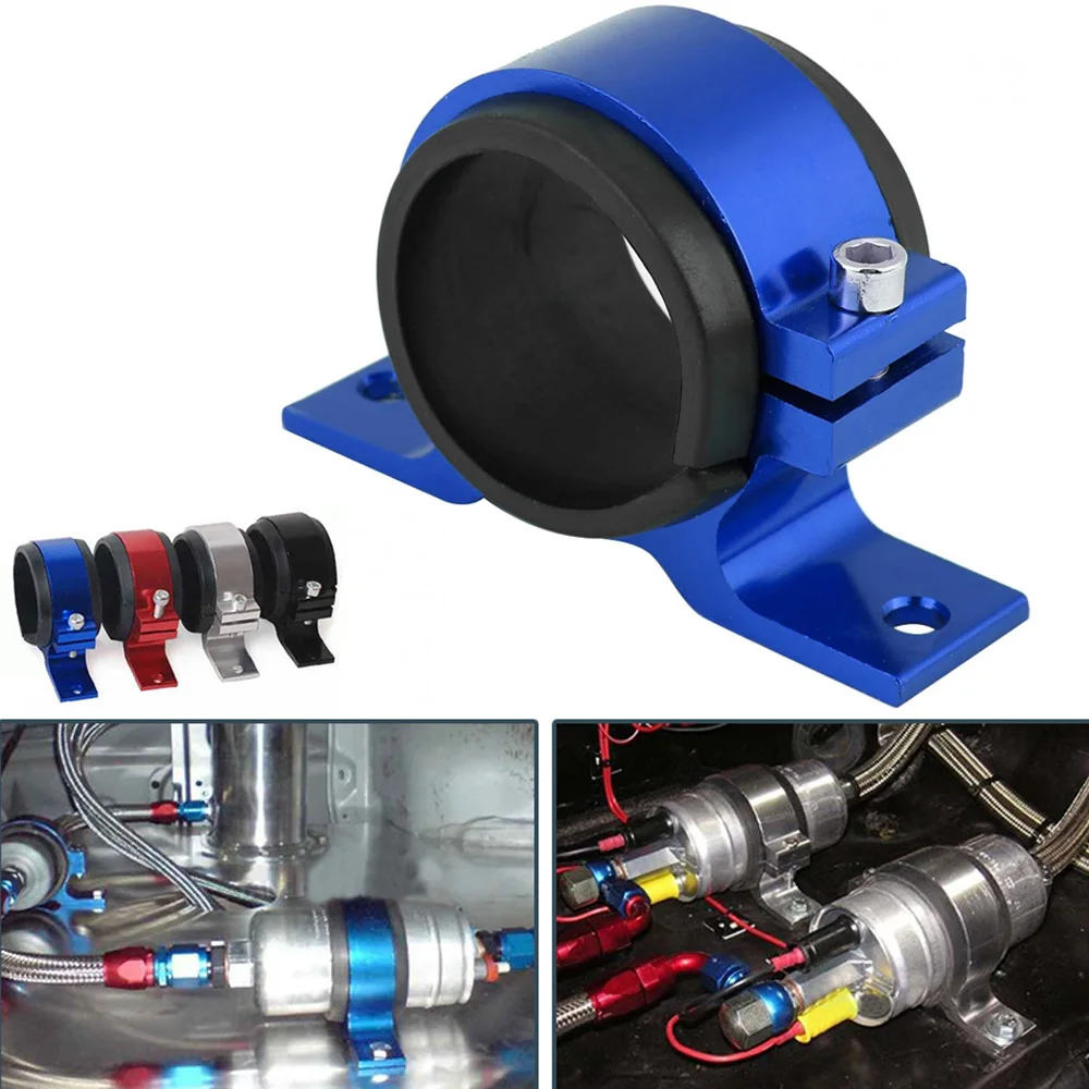 Car fuel pump Car Fuel Pump Bracket 60mm Single External Oil Pump Fixing Bracket Fuel Mounting Holder Filter Clamp Car Support