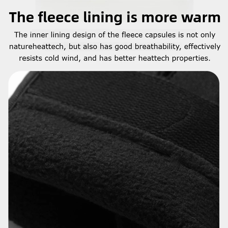 Fishing Gloves Flip Finger Touch Screen Thickened Silicone Anti-slip Waterproof Wear-resistant Fall Winter Outdoor