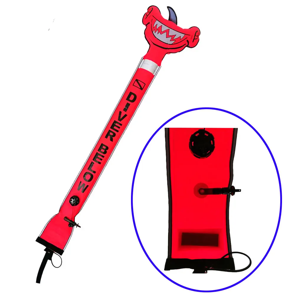 Animals Scuba Diving Inflatable Safety Sausage Signal Surface Buoy (smb