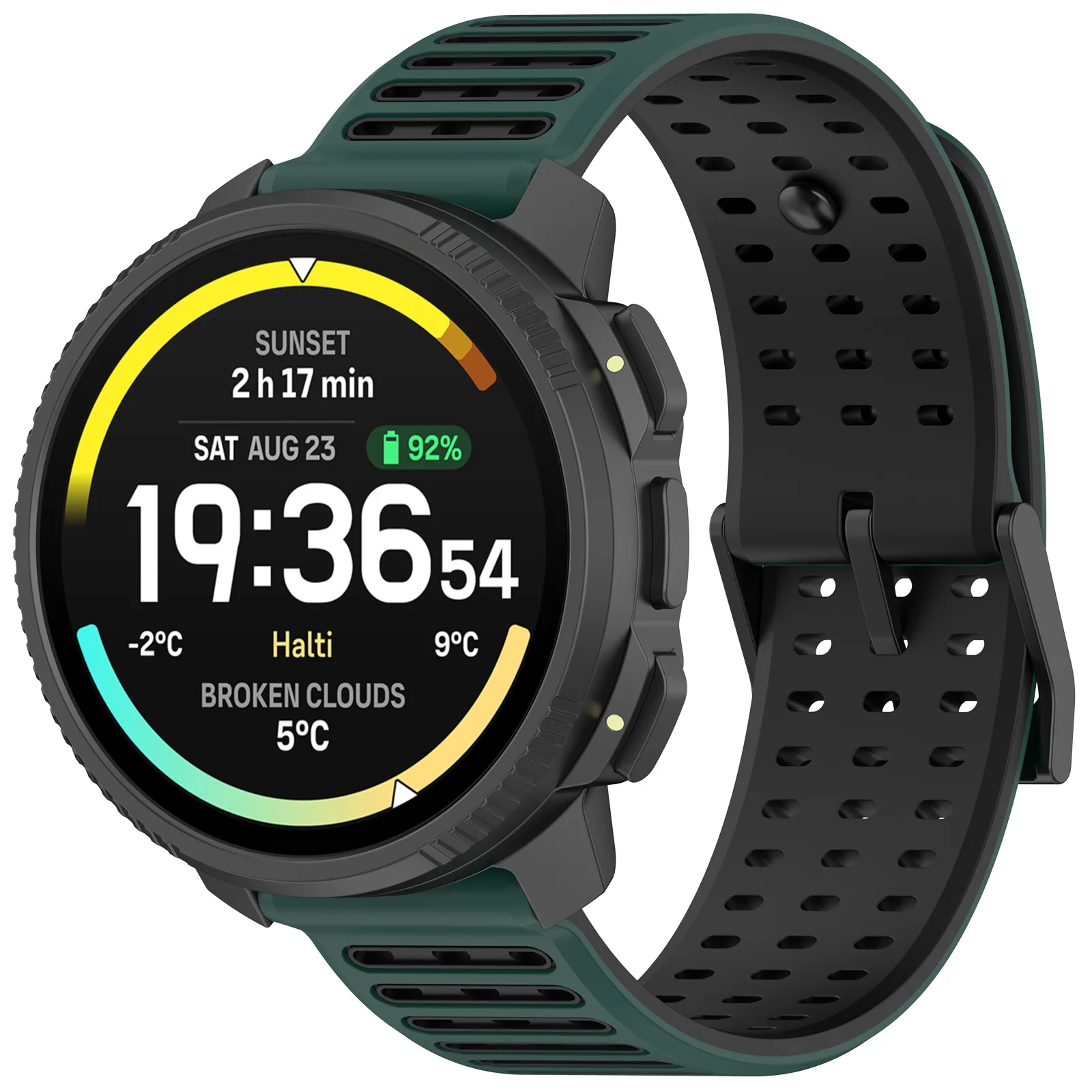 Premium 22mm Silicone Replacement Watch Band - Versatile Wristband Bracelet