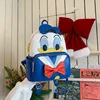 2025 New Cartoon Donald Duck Daily Leisure Large Capacity Student Daily Convenient Travel Fashion Nylon Backpack 2