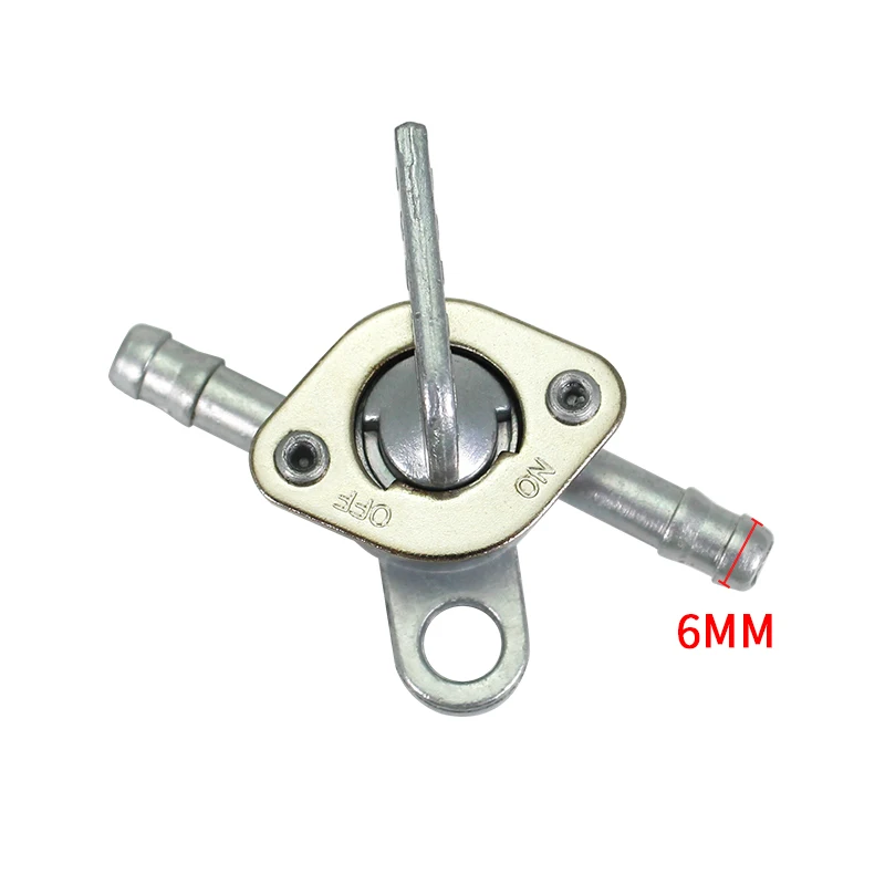 1pcs 6mm Motorcycle Scooter Fuel Tap Gas Petrol Valve Fuel Tank Switch For 90cc 125cc Motorbike Mini Auto Key Ring On Off Access fuel petcock valve