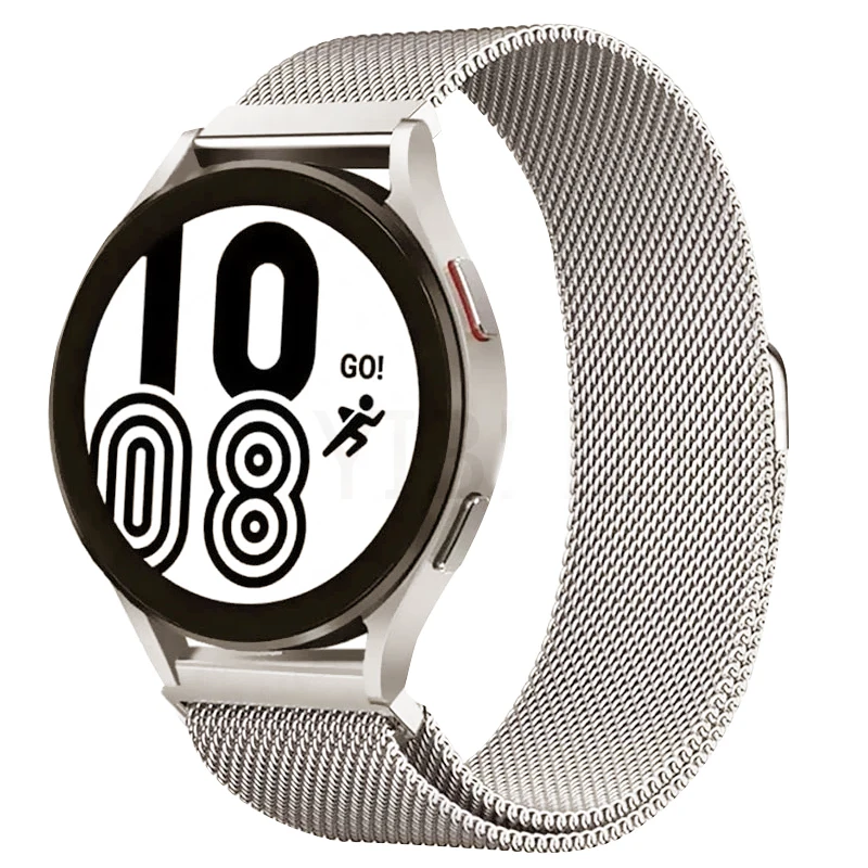 Milanese Loop Metal Magnetic Bracelet, 20mm 22mm Watch Strap