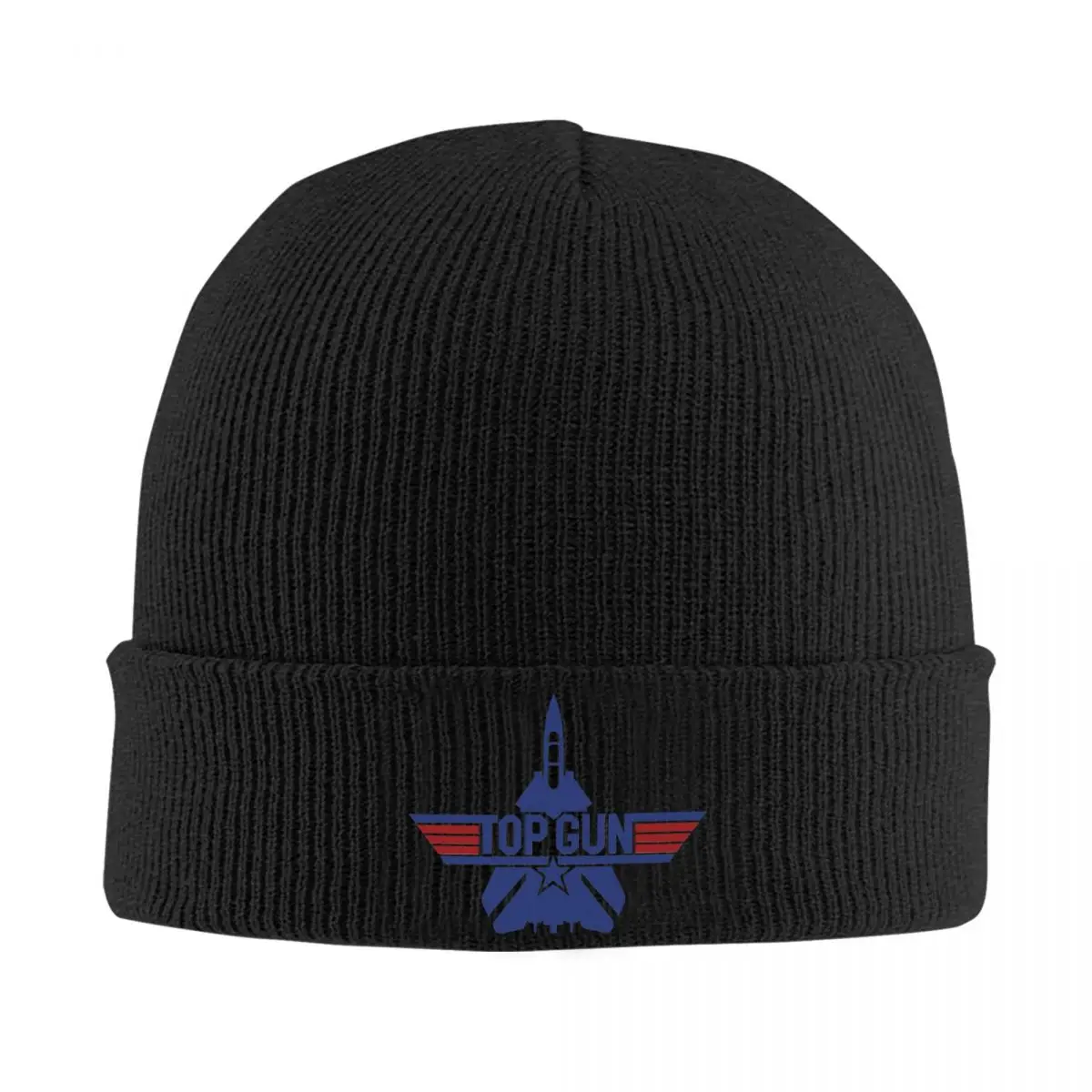 

Top Gun Maverick Hats Autumn Winter Skullies Beanies Warm F 14 Tomcat Cap Female Male Bonnet