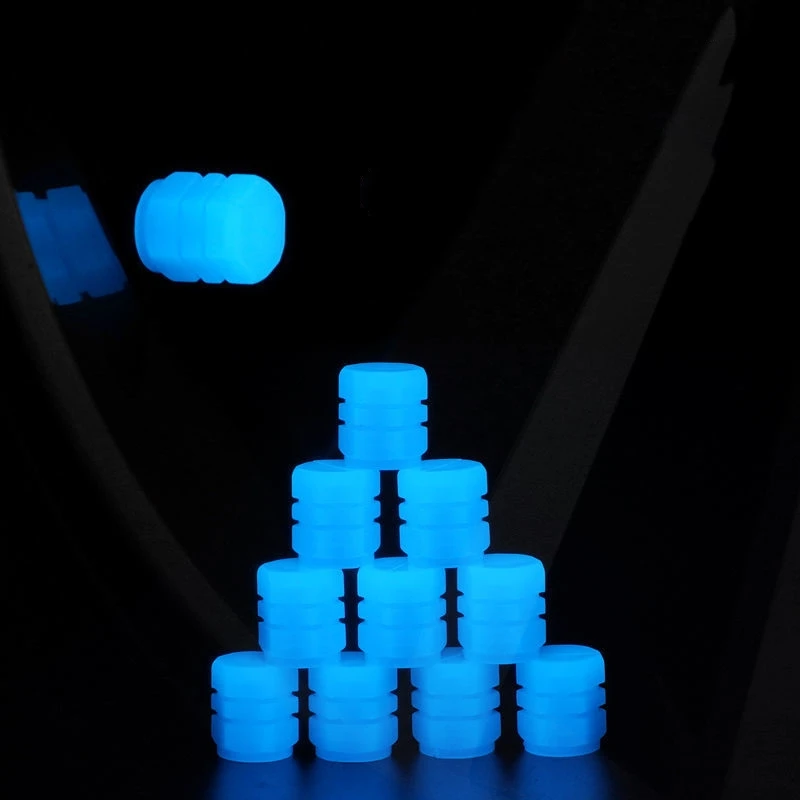 

Luminous Tire Valve Caps Car Motorcycle Glowing Valve Cover Car Tire Wheel Hub Styling Tool Auto Accessories