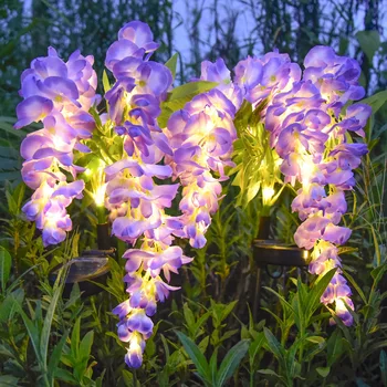 Solar Wisteria Garden Lamp 1