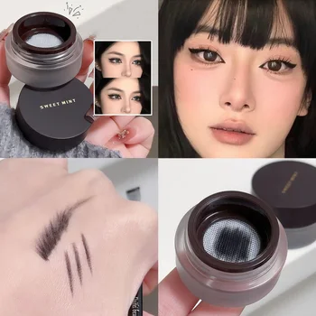 Waterproof Matte Black Eye Liner Paste Soft Easy Coloring Slim Bold Gel Eyeliner Silkworm Cream Natural Makeup Eyebrow Tint 1