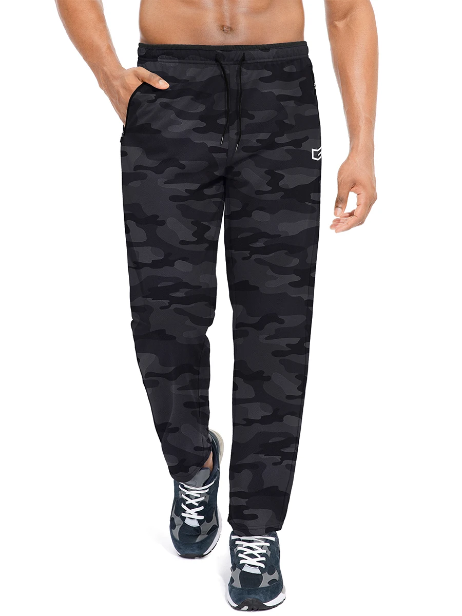 G Gradual Men's Sweatpants with Zipper Pockets Athletic Pants