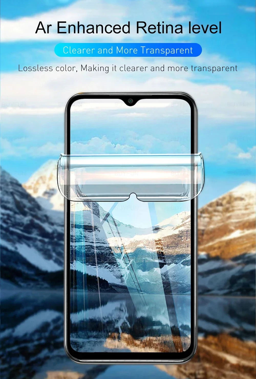Diamond Invisible Membrane Oleophobic Hydrogel Film Ultra HD Soft Screen Protector