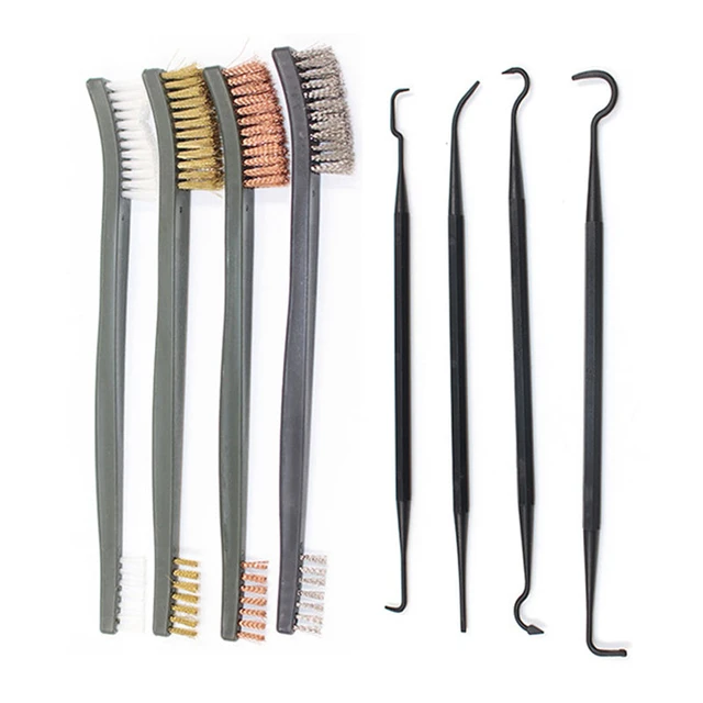 Ensemble de brosses universelles à double extrémité en laiton, acier et  nylon, pour fusil de chasse, 3 pièces - AliExpress