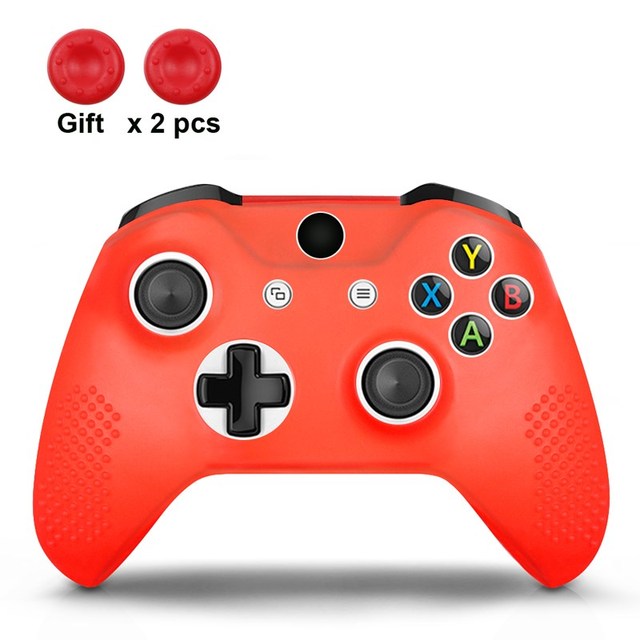 Colors Silicone Gamepad Protective Thumb Grips Caps Case Skin For XBox One Slim Controller Protector Controle Cover Joystick