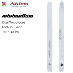 Akusta Recurve Bow 66/68/70 ILF Limbs Wood Core Tech With Fiber Glass Minimalism Series