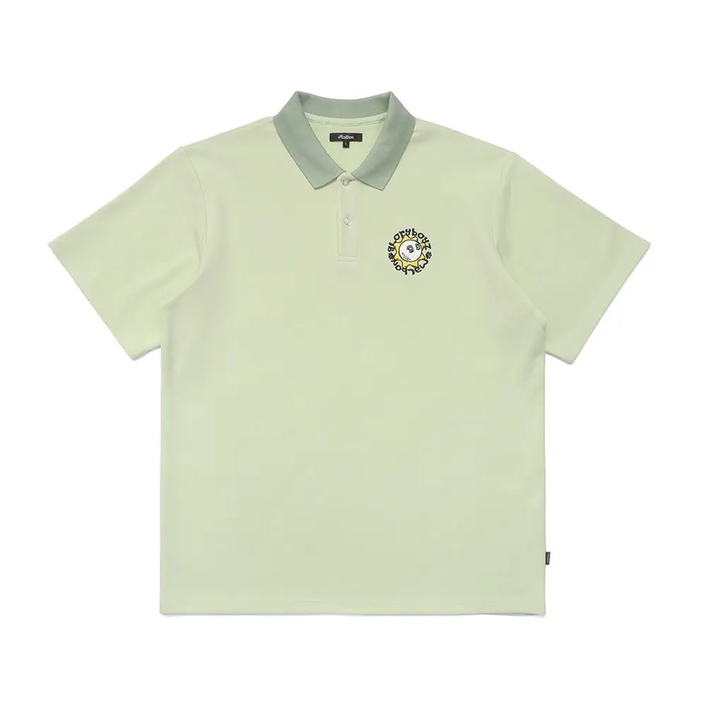 Korean style 2023 new Korean GOLF golf clothing men's lapel short