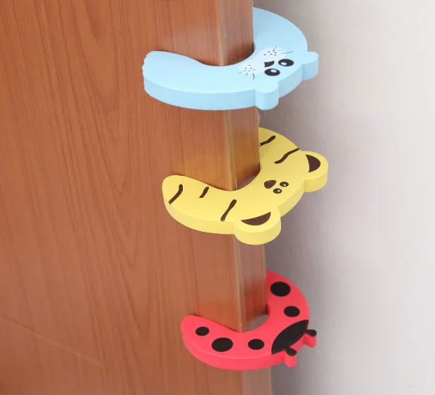 2 pcs Baby Proofing Door Stoppers Protect Baby Finger Toy