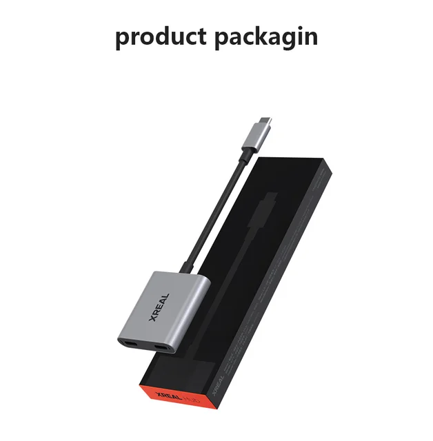 XREAL Hub 120hz 2IN1 USB-C PD Fast Charging Adapter Portable XREAL Hub 120hz 2IN1 USB-C PD Fast Charging Adapter Portable
