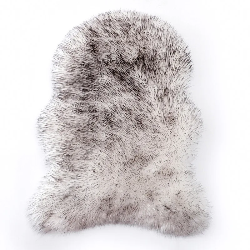 Fur Faux Artificial Sheepskin Carpet Washable Seat Pad Fluffy Rugs Hairy Wool Soft Warm Carpets For Living Room 6