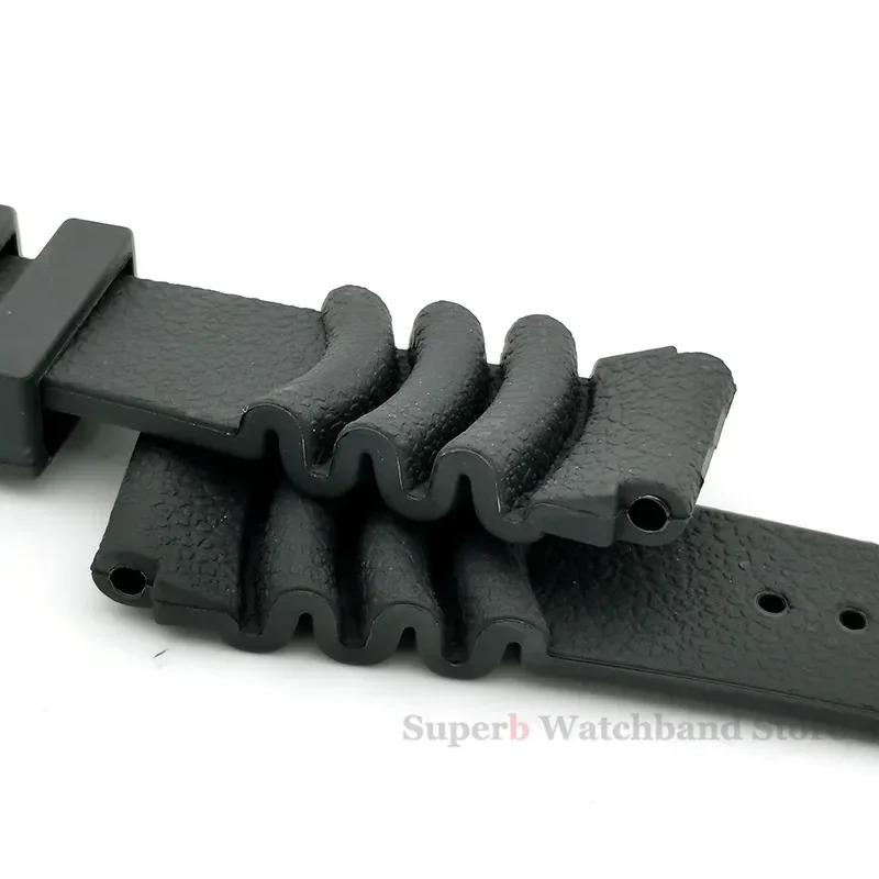 Universal Waterproof Silicone Sport Strap for Watchband Replacement – 20/22mm