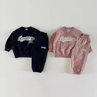 Fashion Letter Print Baby Casual Sweatshirt Autumn New Infant Boy Long Sleeve Tops Toddler Girl Sweatshirt Baby Pullover Clothes 4