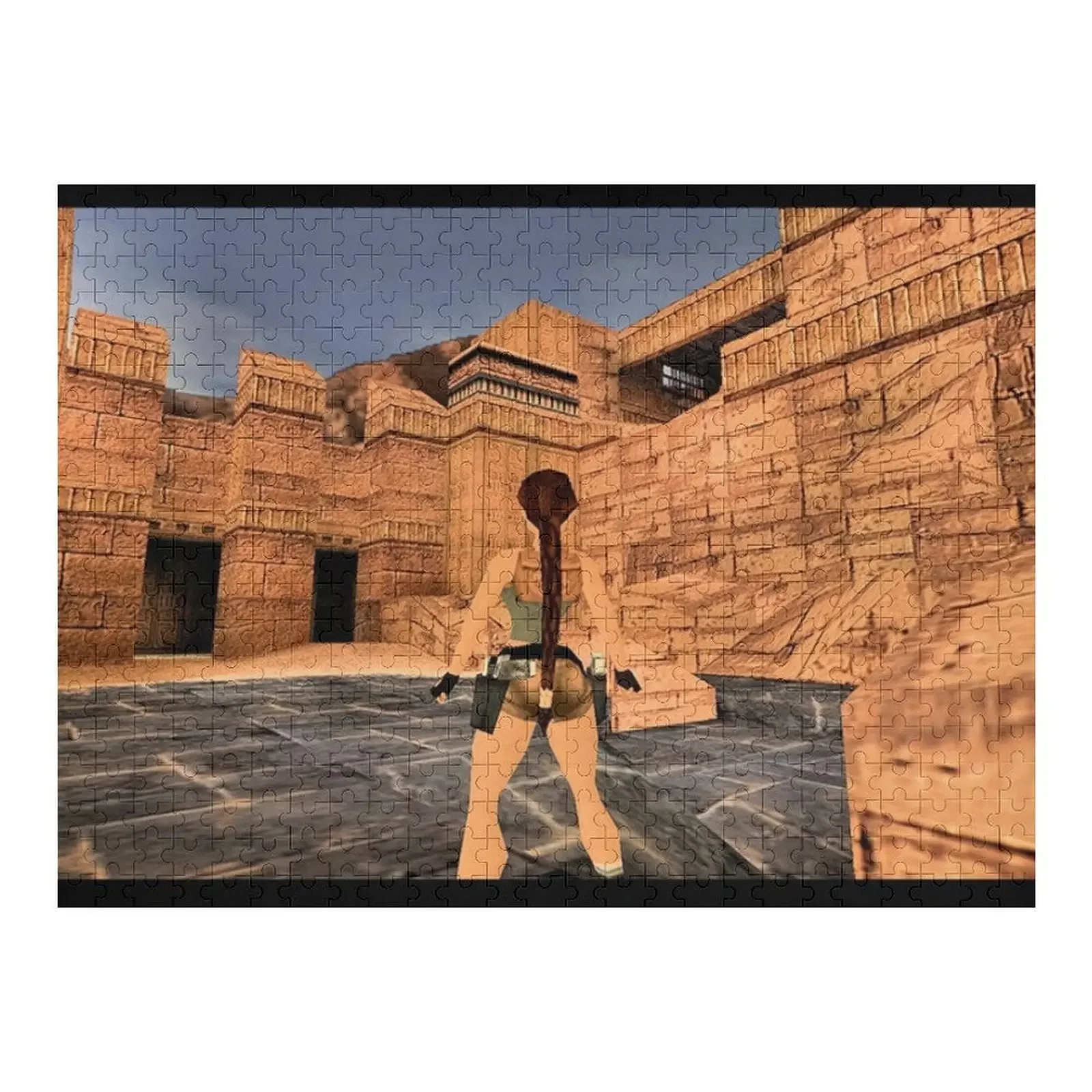 Tomb Raider 4: Temple of Karnak Egypt Jigsaw Puzzle Jigsaw Pieces Adults Custom Adult Wooden Puzze Puzzle