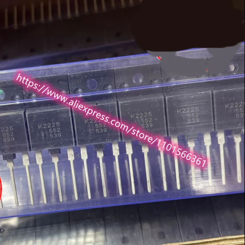 10 шт., K2225 2SK2225, новое импортное пятно TO-3PF 1500V 2A