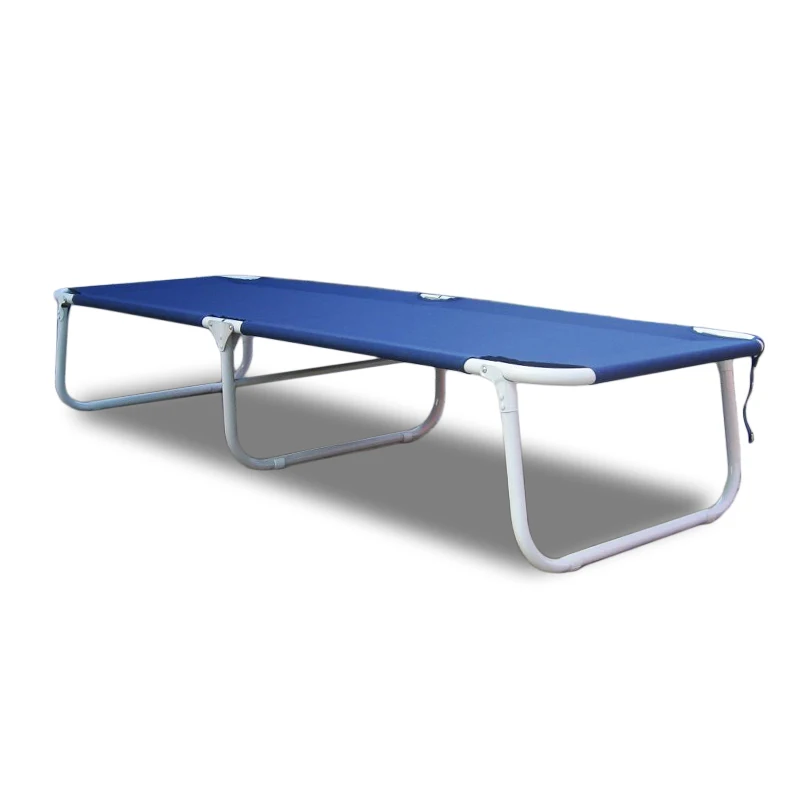 Simple reinforced office lunch bed foldable bed foldable single person canvas marching portable