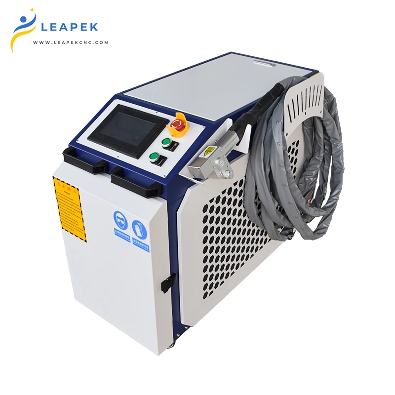 Hand-held Fiber Laser Cleaning Machine Rust Removal For Paint Oil Rust Removal 1000W 1500W 3000W Laser Cleaner For Graffiti Wood 4