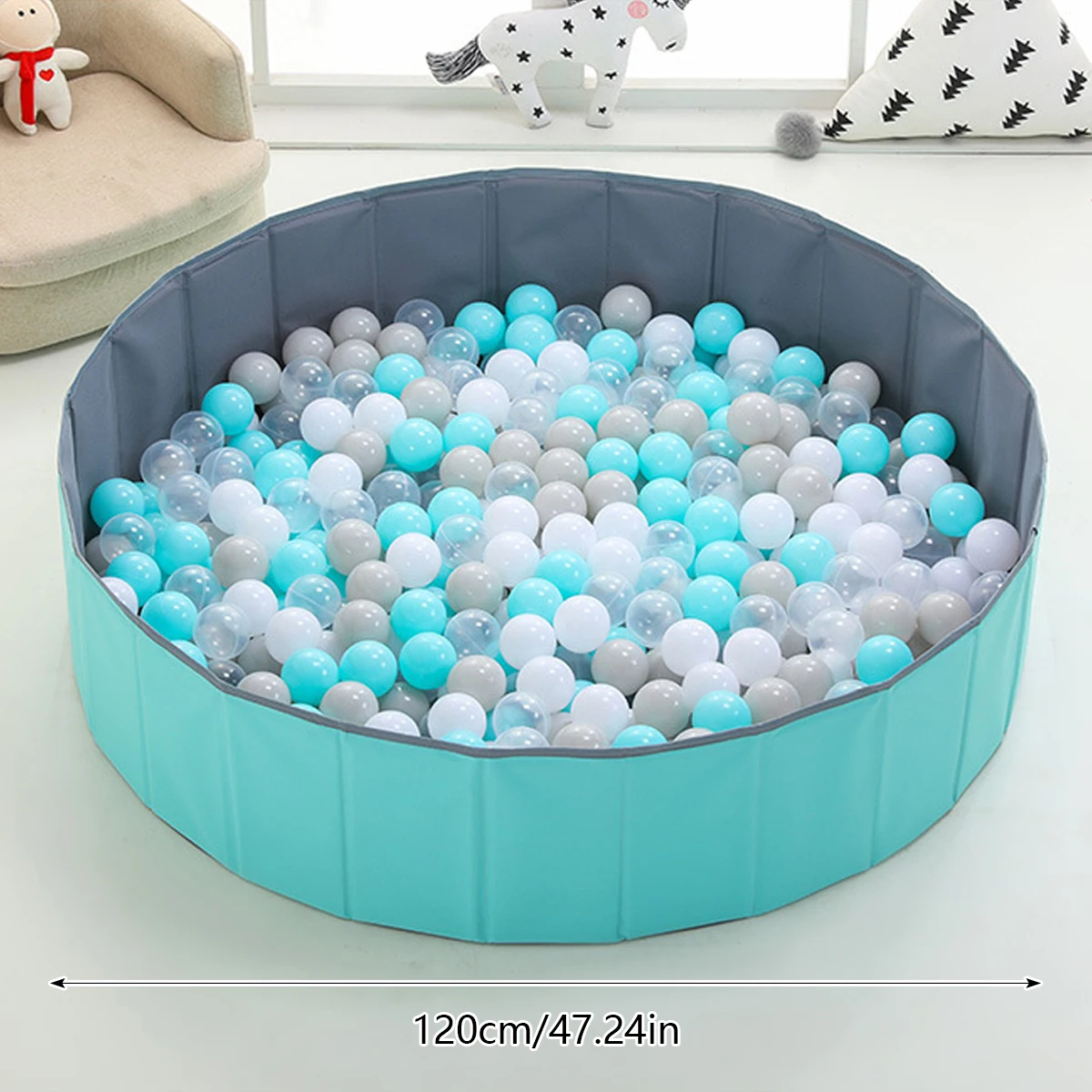 PISCINA DE BOLAS seca plegable para niños, PISCINA DE BOLAS para bebés,  parque infantil, juguetes para niños, regalo de cumpleaños - AliExpress