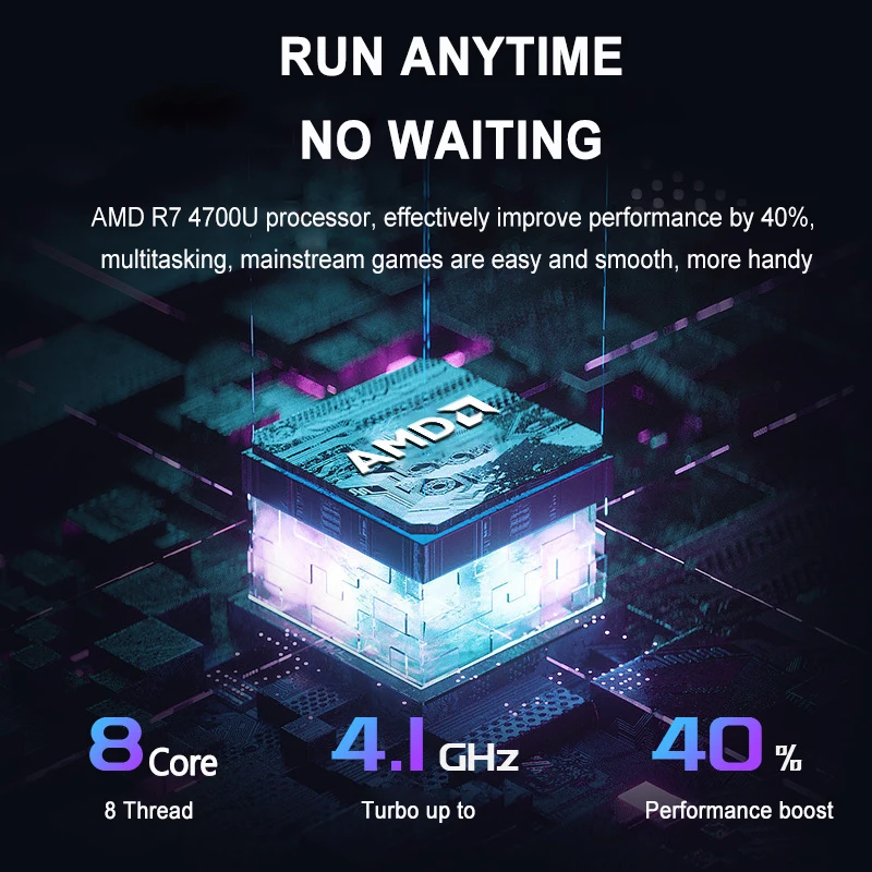 2024 Ultrabook Laptop 15.6 inch AMD R7 4700U/R5 4500U Backlit Keyboard Windows 36GB DDR4 2TB Fingerprint Unlock Gaming Notebook - Image 4