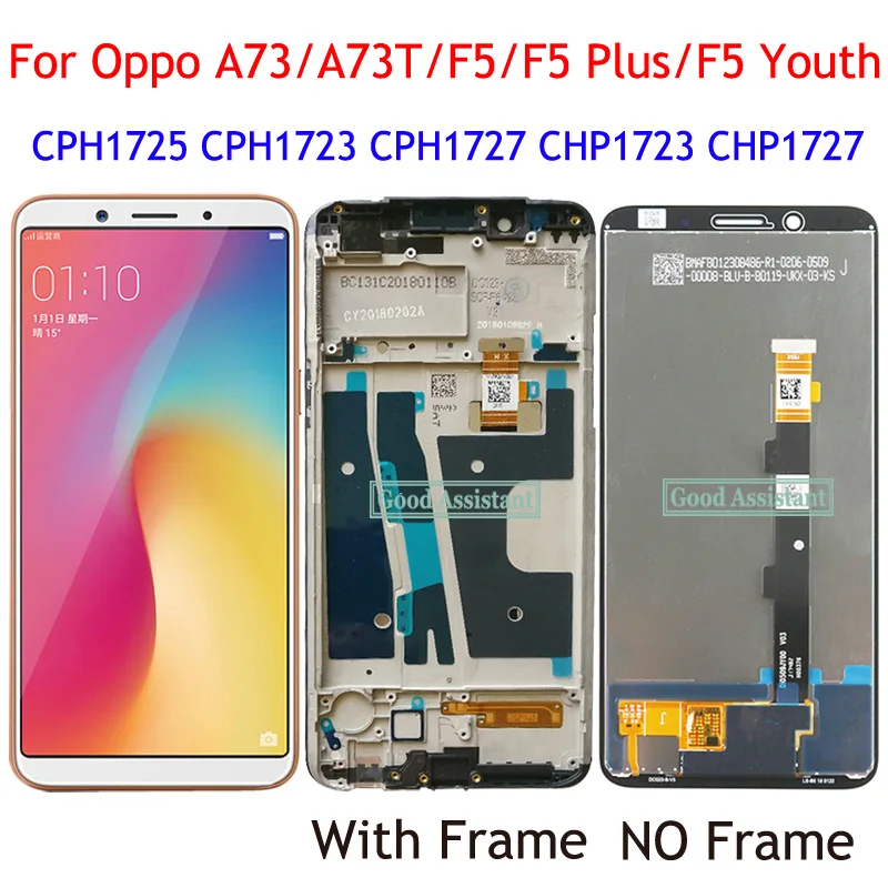 Per OPPO A73 4G 2020 Schermo LCD Sostituzione Per OPPO F17 Display LCD Kit Assemblaggio CPH2099 Per OPPO A73 4G 2020 Schermo LCD Sostituzione Per OPPO F17 Display LCD Kit Assemblaggio CPH2099